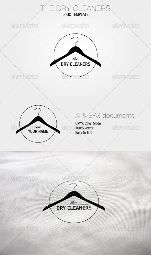 GraphicRiver The Dry Cleaners Logo Template 5056126 GraphicRiver The Dry Cleaners Logo Template 5056126