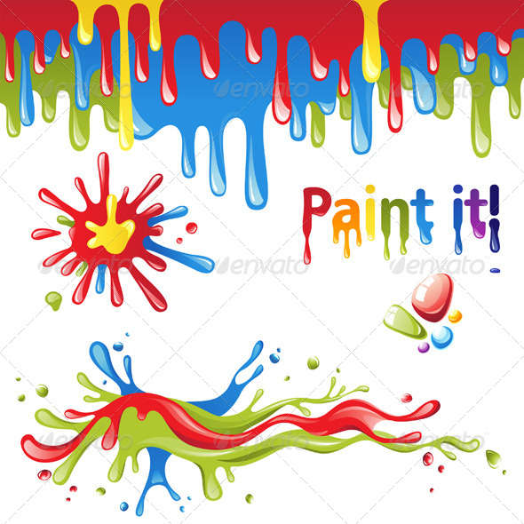 GraphicRiver Colorful Splashes 5228000 GraphicRiver Colorful Splashes 5228000