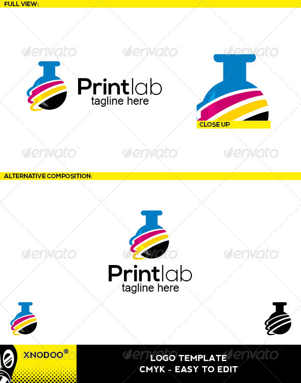 GraphicRiver Printlab Logo 5210271 GraphicRiver Printlab Logo 5210271