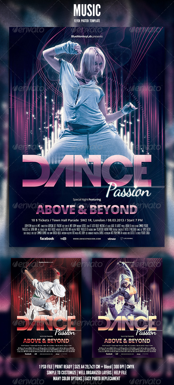 Music Flyer / Poster 6 - Events Flyers