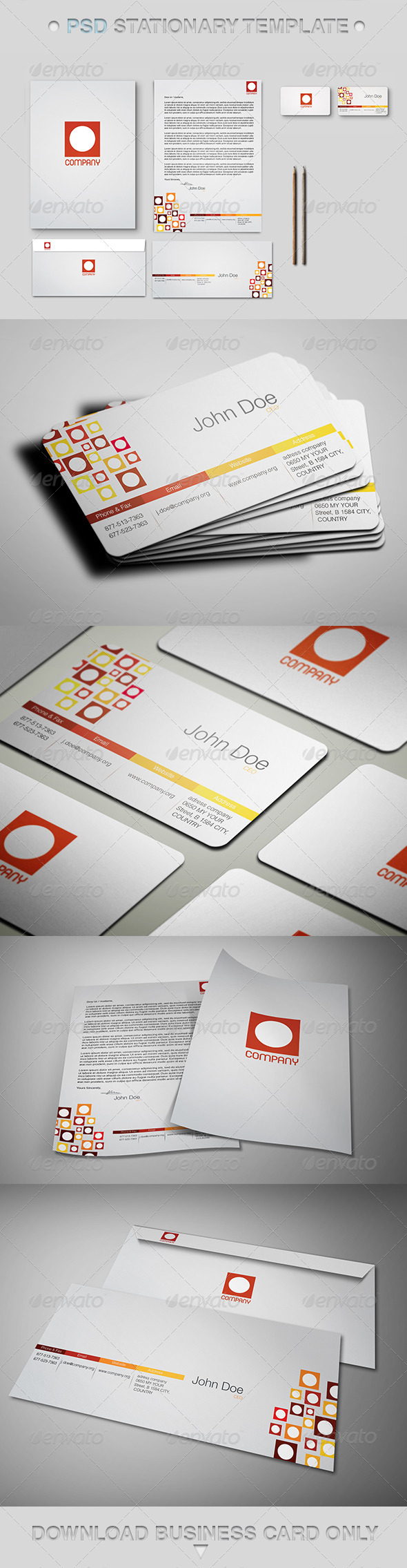 GraphicRiver Creative Stationary Template 5167164 GraphicRiver Creative Stationary Template 5167164