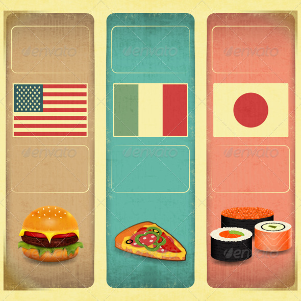 GraphicRiver Vintage Menu 5238460 GraphicRiver Vintage Menu 5238460
