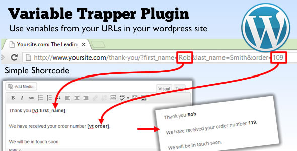 Wordpress Variable Trapper Plugin (Utilities)