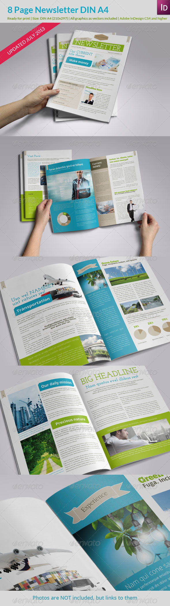 Newsletter Fresh Style - Newsletters Print Templates