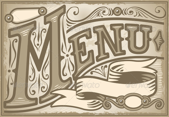 GraphicRiver Vintage Graphic Element for Menu 5251441 GraphicRiver Vintage Graphic Element for Menu 5251441