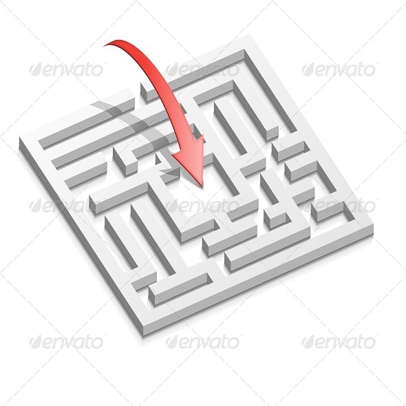 GraphicRiver Prompt Decision to the Labyrinth 5253435 GraphicRiver Prompt Decision to the Labyrinth 5253435