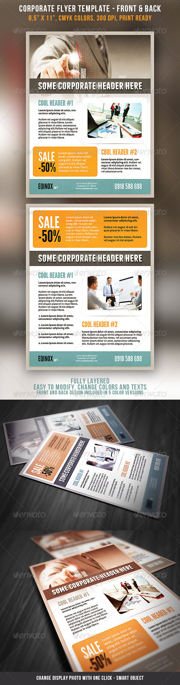 GraphicRiver Corporate Flyer Template 5255296 GraphicRiver Corporate Flyer Template 5255296