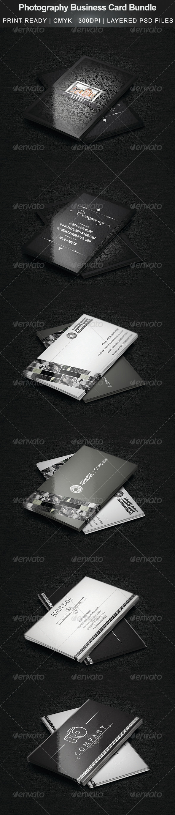 GraphicRiver Photography Business Card Bundle 5256568 GraphicRiver Photography Business Card Bundle 5256568