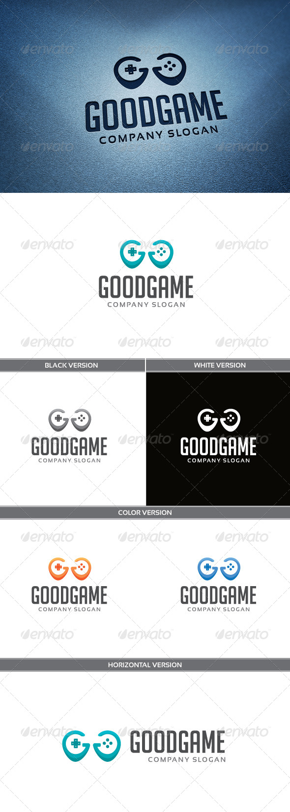 GraphicRiver GoodGame Logo 5257781 GraphicRiver GoodGame Logo 5257781