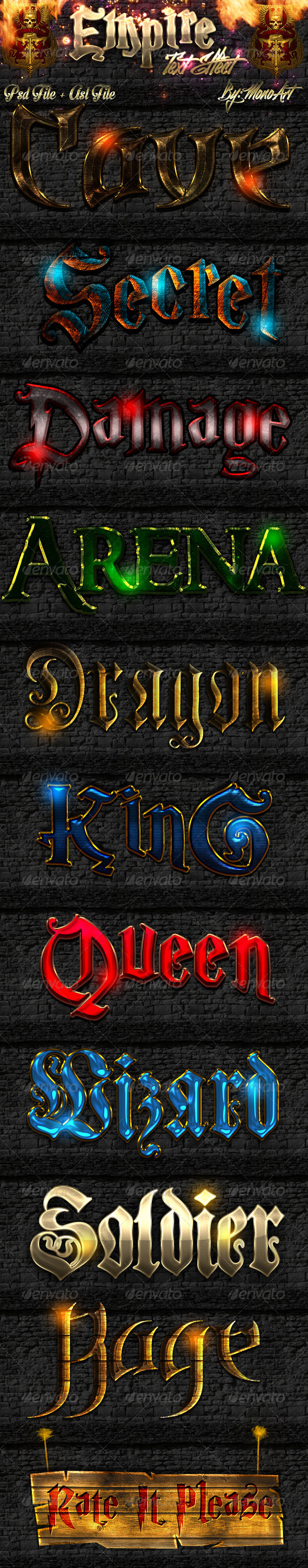 GraphicRiver Empire Text Effect FX 5262322 GraphicRiver Empire Text Effect FX 5262322