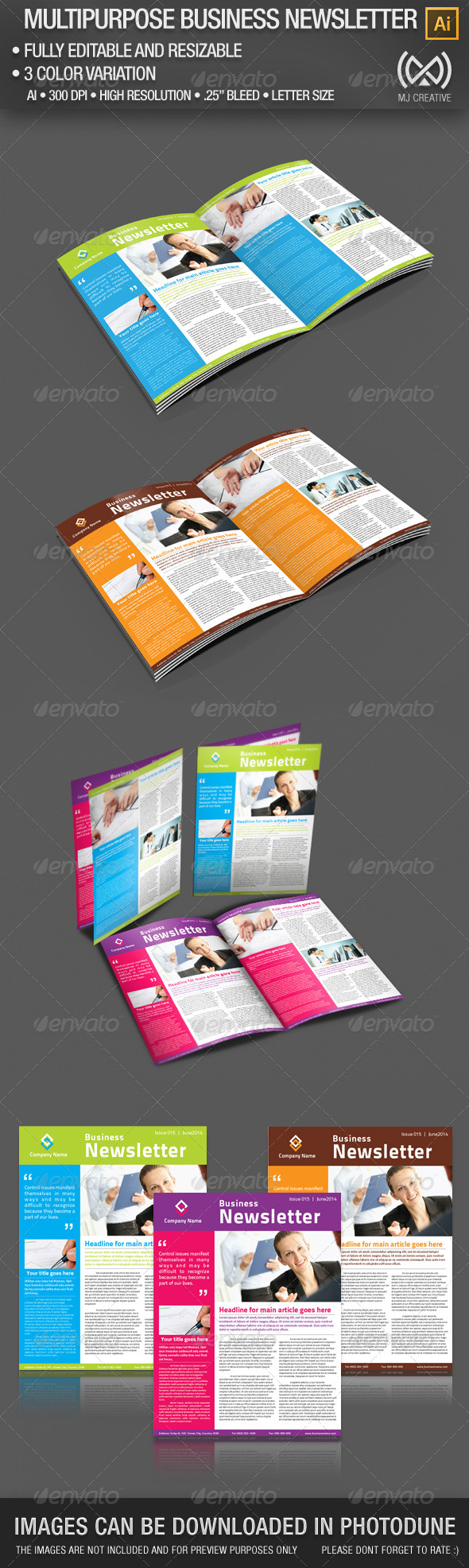 GraphicRiver 2 Pages Multi-purpose Business Newsletter 5001078 GraphicRiver 2 Pages Multi-purpose Business Newsletter 5001078