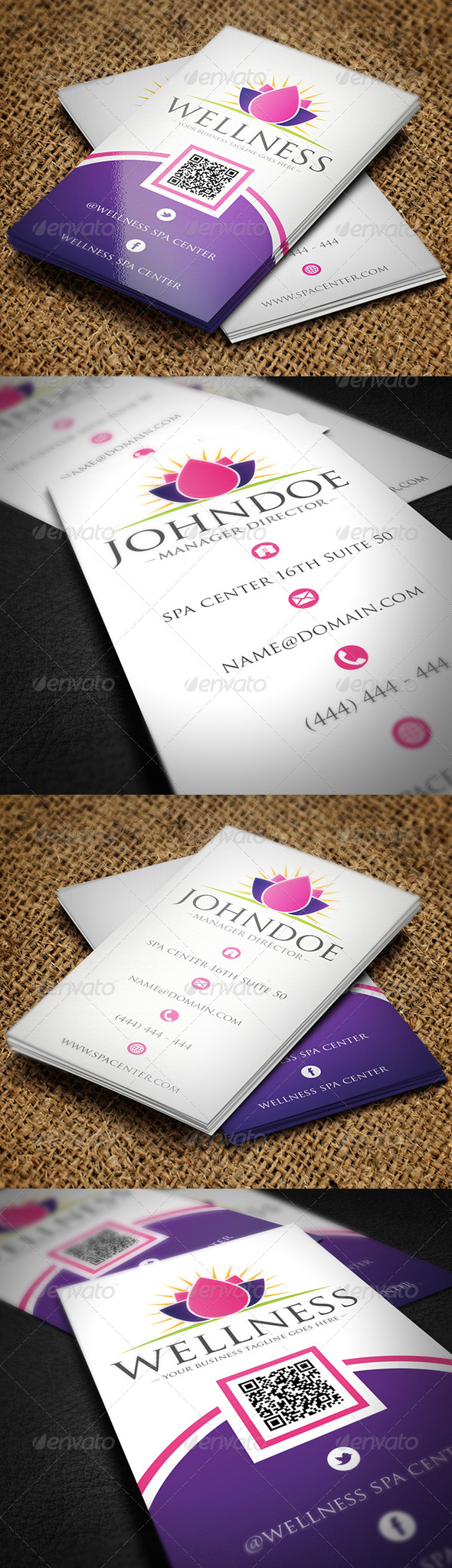 GraphicRiver Spa Business Card 5268568 GraphicRiver Spa Business Card 5268568