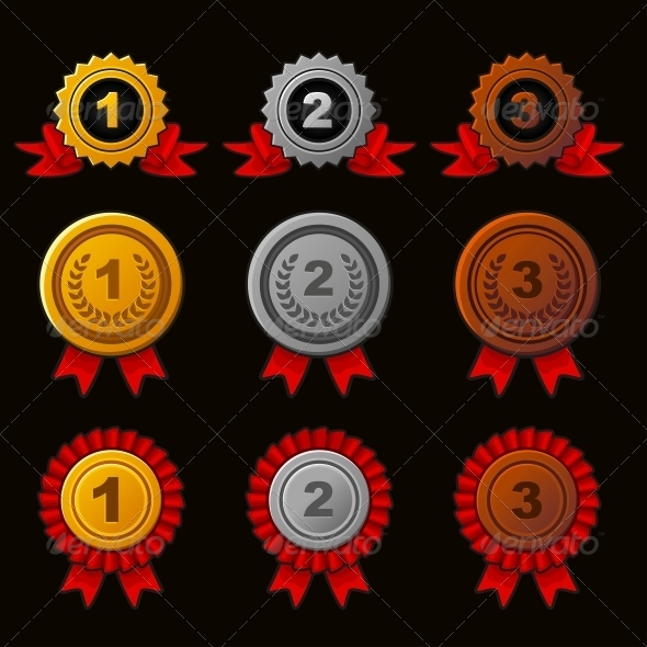 GraphicRiver Achievement Icons Set 5272064 GraphicRiver Achievement Icons Set 5272064