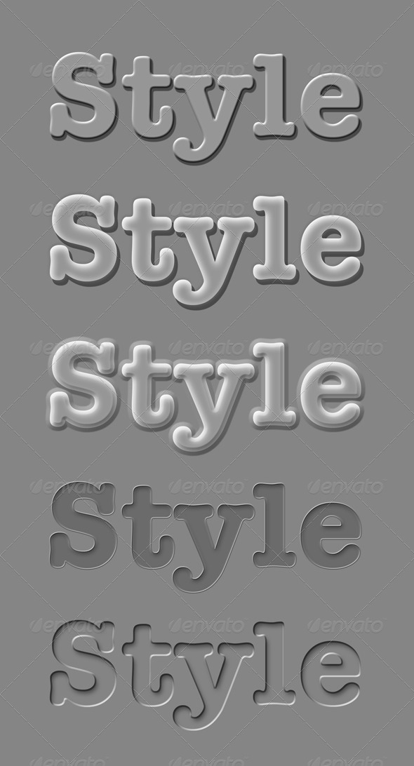 GraphicRiver Gray Styles 5255425 GraphicRiver Gray Styles 5255425