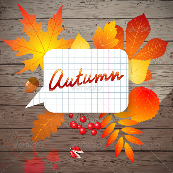 GraphicRiver Background with Autumn Leaves 5278225 GraphicRiver Background with Autumn Leaves 5278225