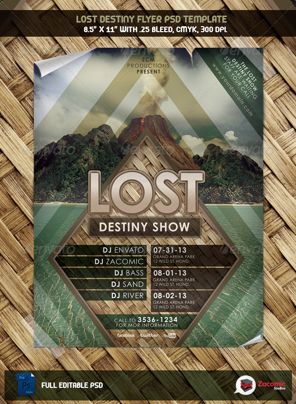 GraphicRiver Lost Destiny Show 5282146 GraphicRiver Lost Destiny Show 5282146