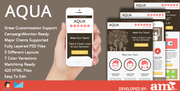 ThemeForest Aqua Corporate Flat Email Template 5284846 ThemeForest Aqua Corporate Flat Email Template 5284846