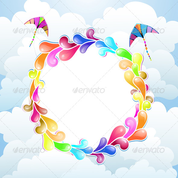 GraphicRiver Frame with Jelly Shapes 5286210 GraphicRiver Frame with Jelly Shapes 5286210