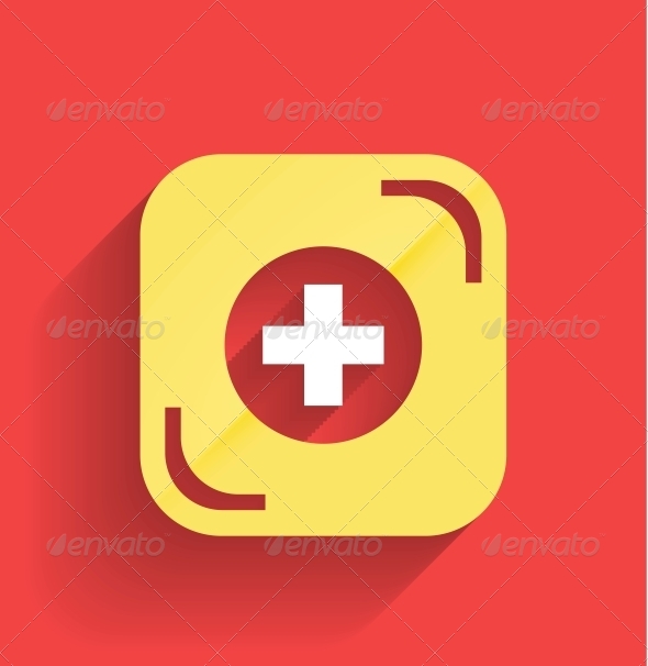 GraphicRiver Vector Health Help Icon Flat Design 5286539 GraphicRiver Vector Health Help Icon Flat Design 5286539