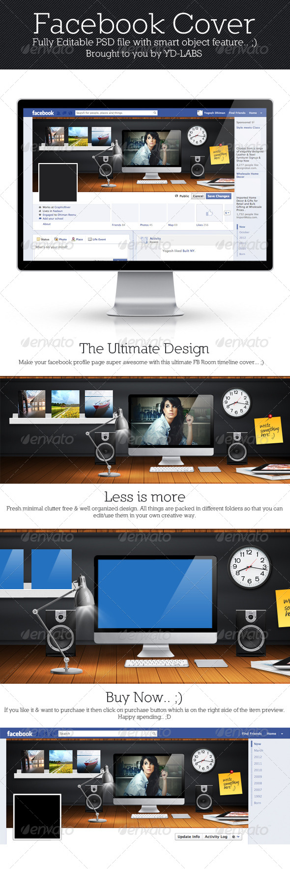 GraphicRiver FB Room Cover 5286647 GraphicRiver FB Room Cover 5286647