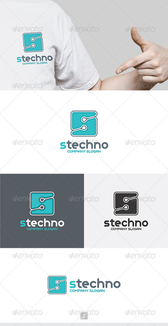 GraphicRiver S Techno Logo 5287445 GraphicRiver S Techno Logo 5287445