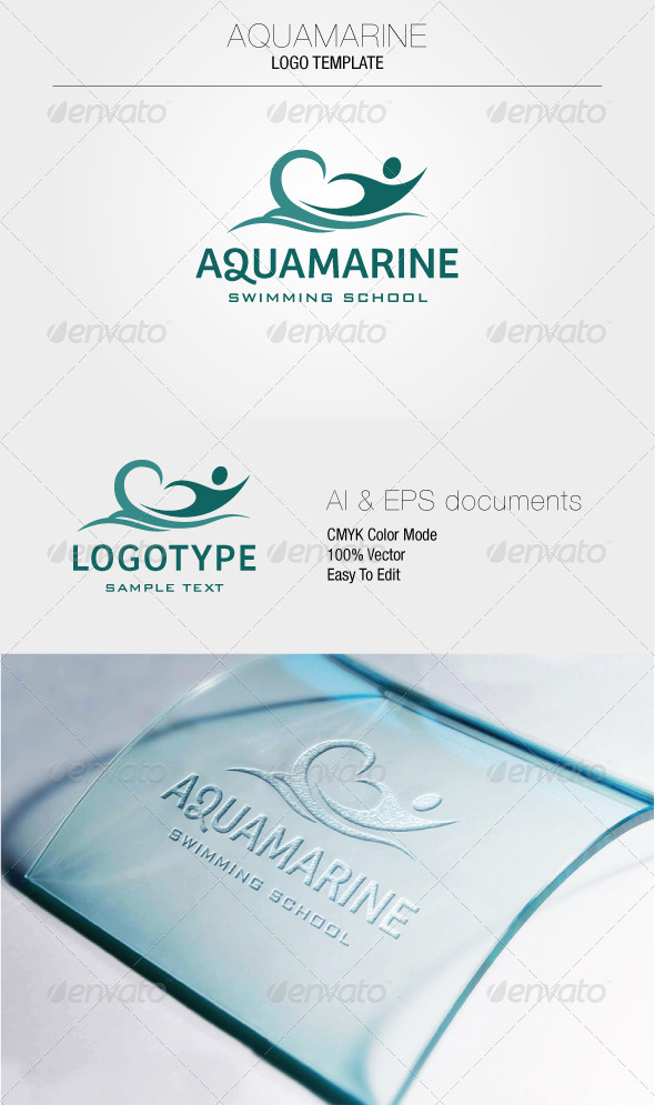 GraphicRiver Aquamarine Logo Templates 5290982 GraphicRiver Aquamarine Logo Templates 5290982