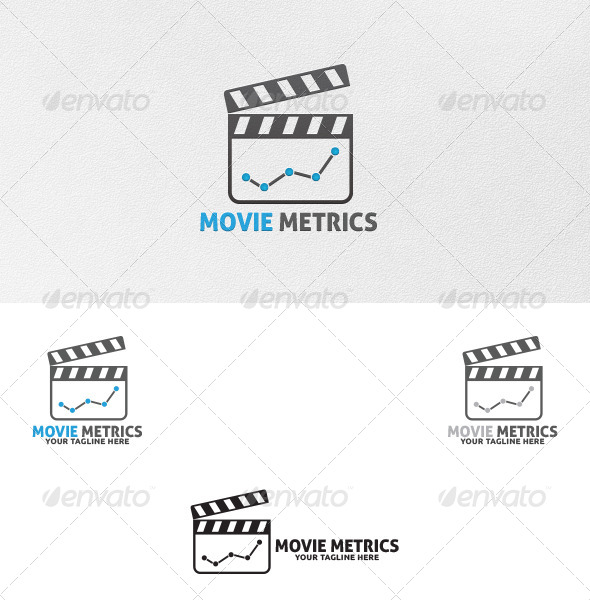 GraphicRiver Movie Metrics Logo Template 5292157 GraphicRiver Movie Metrics Logo Template 5292157