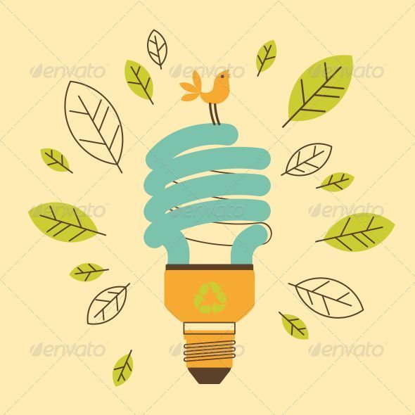 GraphicRiver Ecological Saving Lamp 5292788 GraphicRiver Ecological Saving Lamp 5292788