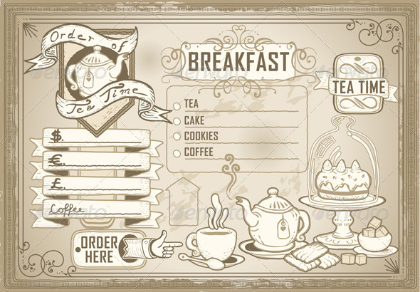 GraphicRiver Vintage Graphic Element Set for Bar Menu 5293272 GraphicRiver Vintage Graphic Element Set for Bar Menu 5293272