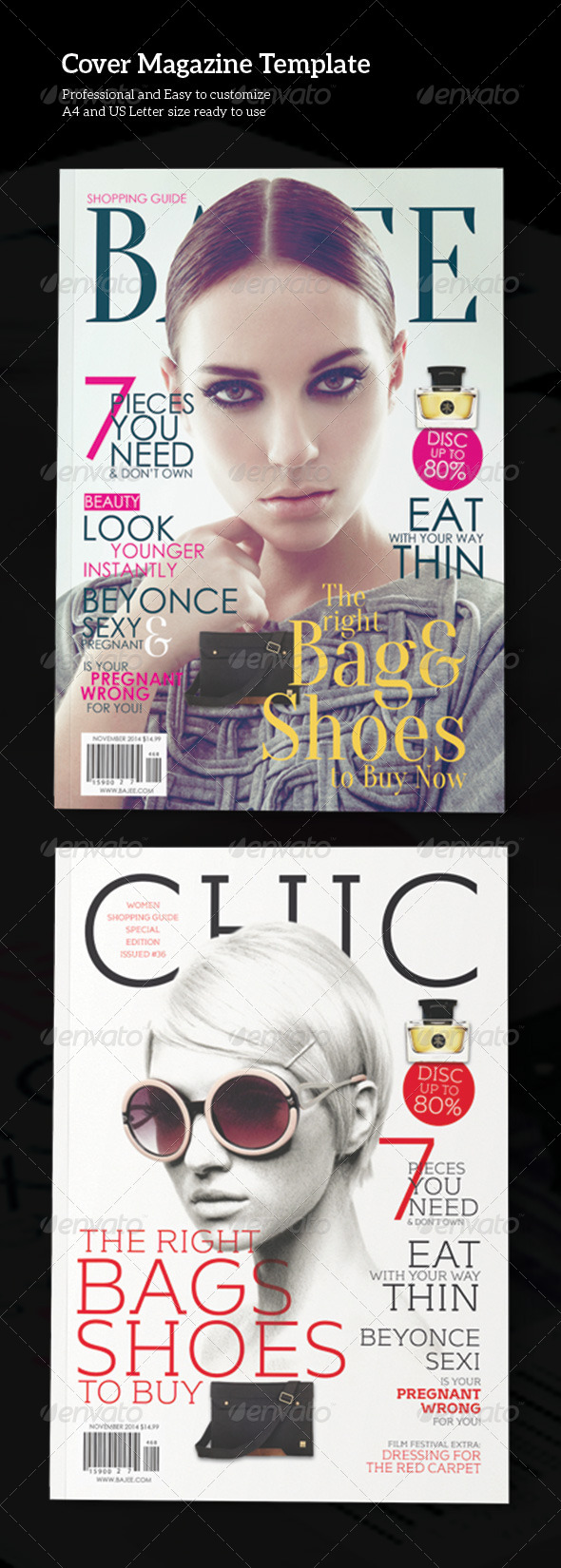 GraphicRiver Cover Magazine Template 5298401 GraphicRiver Cover Magazine Template 5298401