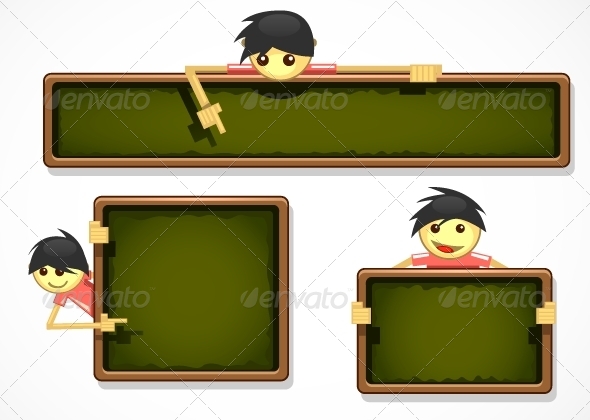 GraphicRiver Blackboard and Boys 5299693 GraphicRiver Blackboard and Boys 5299693