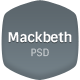 Mackbeth - Multipurpose PSD Template - ThemeForest Item for Sale