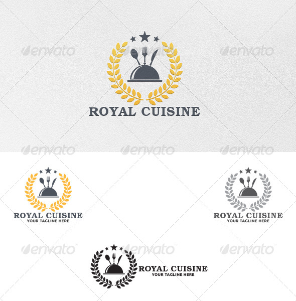 GraphicRiver Royal Cuisine Logo Template 5303179 GraphicRiver Royal Cuisine Logo Template 5303179