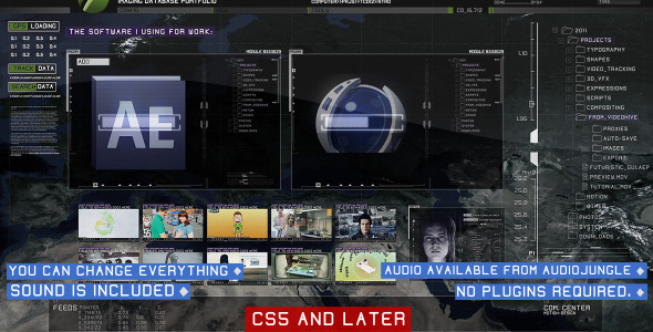 After Effects Project - VideoHive Futuristic GUI Portfolio 538084 After Effects Project - VideoHive Futuristic GUI Portfolio 538084