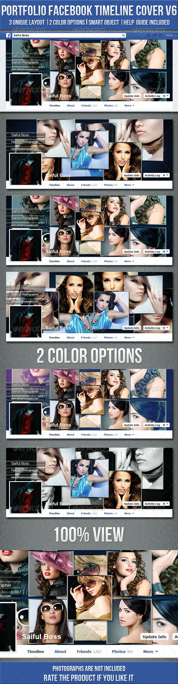 Portfolio FB Timeline Cover V6 - Facebook Timeline Covers Social Media