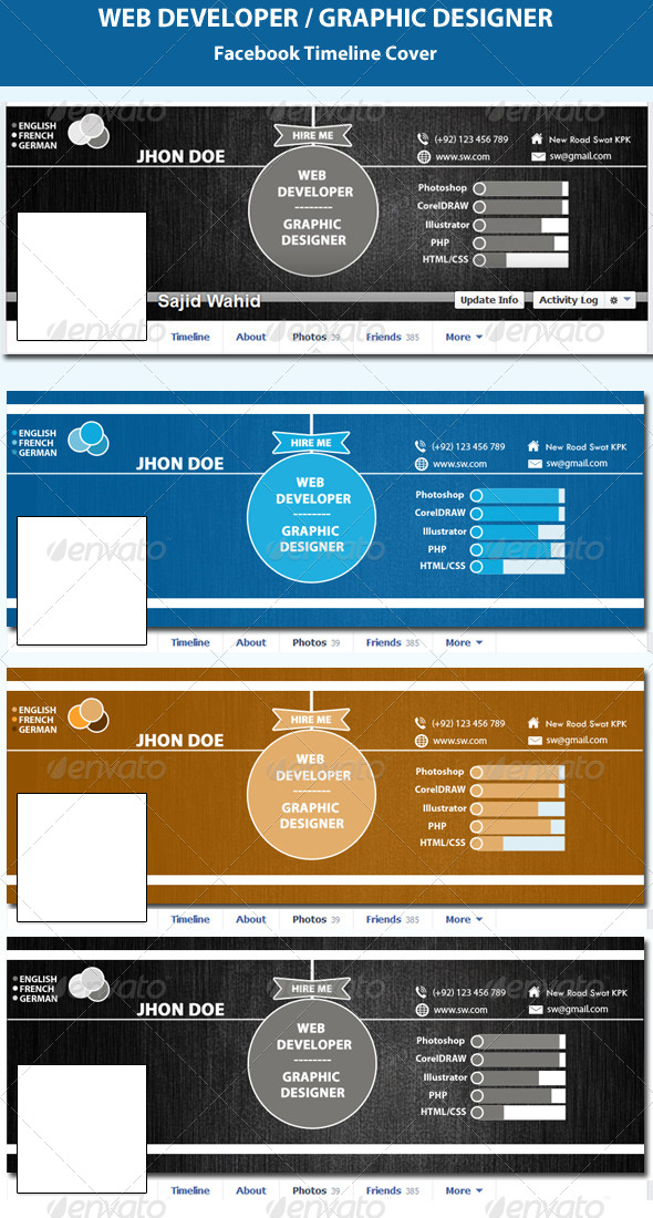 GraphicRiver Web Developer & Graphic Designer FB Timeline Cover 5309634 GraphicRiver Web Developer & Graphic Designer FB Timeline Cover 5309634