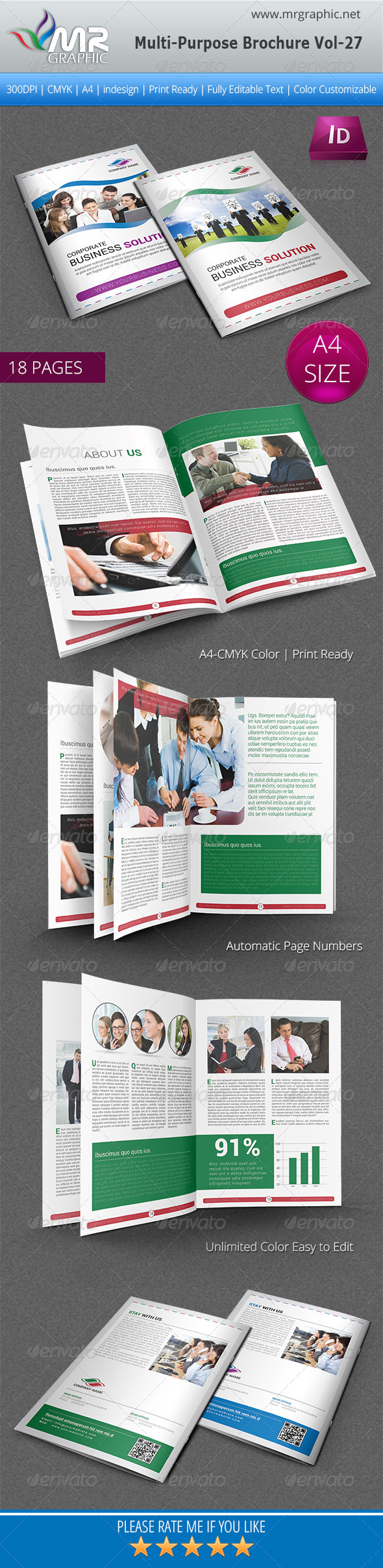GraphicRiver Multipurpose Business Brochure Template Vol-27 5310416 GraphicRiver Multipurpose Business Brochure Template Vol-27 5310416