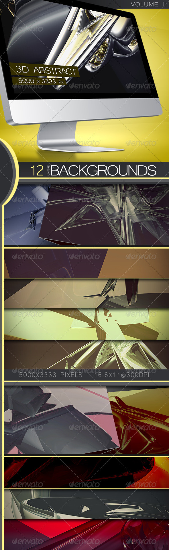 GraphicRiver 3D Abstract Backgrounds Volume 2 5315943 GraphicRiver 3D Abstract Backgrounds Volume 2 5315943