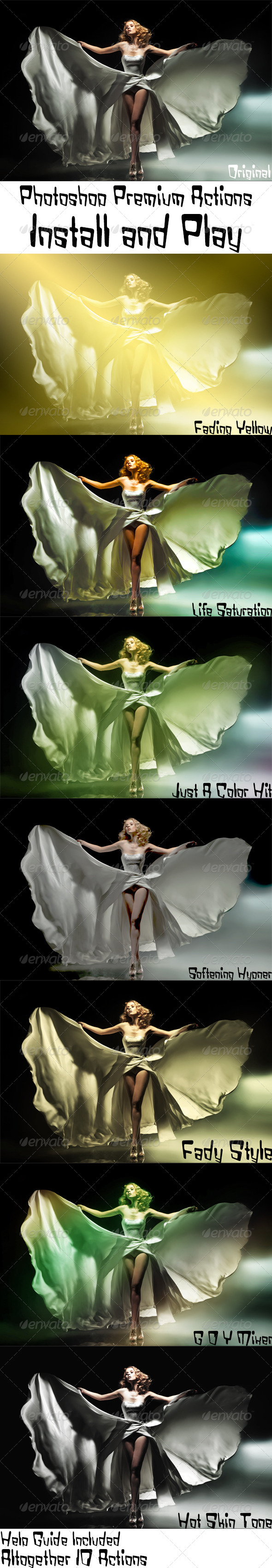 Photoshop Premium Actions - Photo Effects Actions