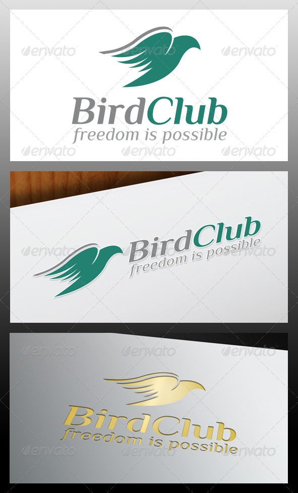 GraphicRiver Bird Club Logo Template 5318128 GraphicRiver Bird Club Logo Template 5318128