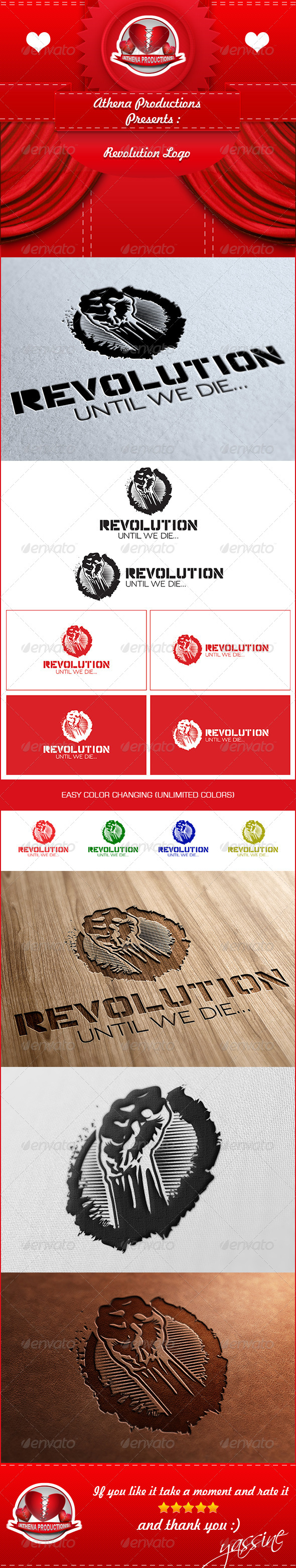GraphicRiver Revolution Logo 5319248 GraphicRiver Revolution Logo 5319248