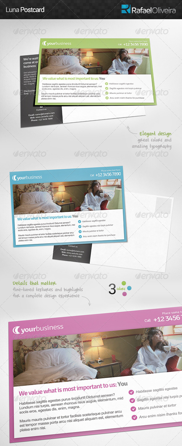 GraphicRiver Luna Postcard 5326985 GraphicRiver Luna Postcard 5326985