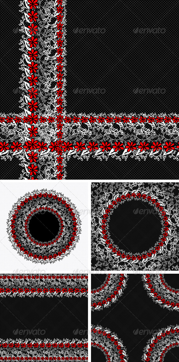 GraphicRiver Set of Ornamental Templates 5323666 GraphicRiver Set of Ornamental Templates 5323666