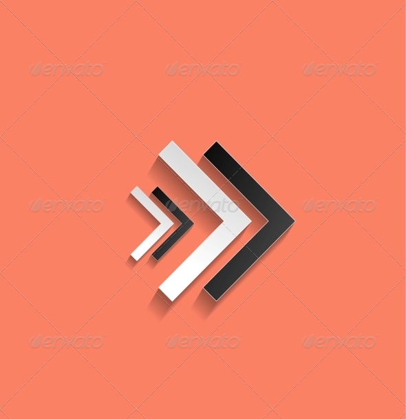 GraphicRiver Vector Arrow Flat Icon 5327609 GraphicRiver Vector Arrow Flat Icon 5327609