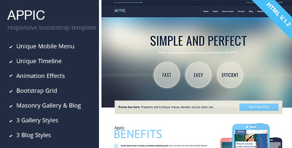 ThemeForest Appic Business & Technology Bootstrap Template 5318285 ThemeForest Appic Business & Technology Bootstrap Template 5318285