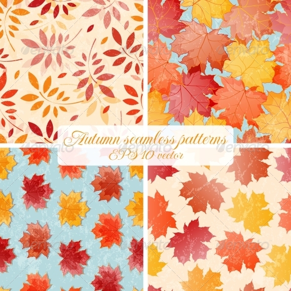 GraphicRiver Set of Seamless Autumn Patterns 5335671 GraphicRiver Set of Seamless Autumn Patterns 5335671