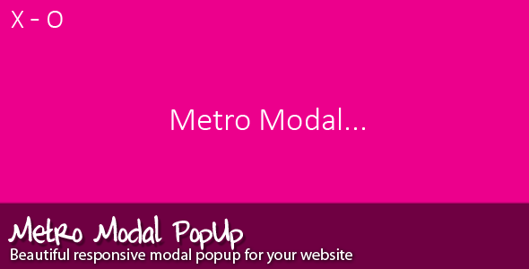 Metro Modal