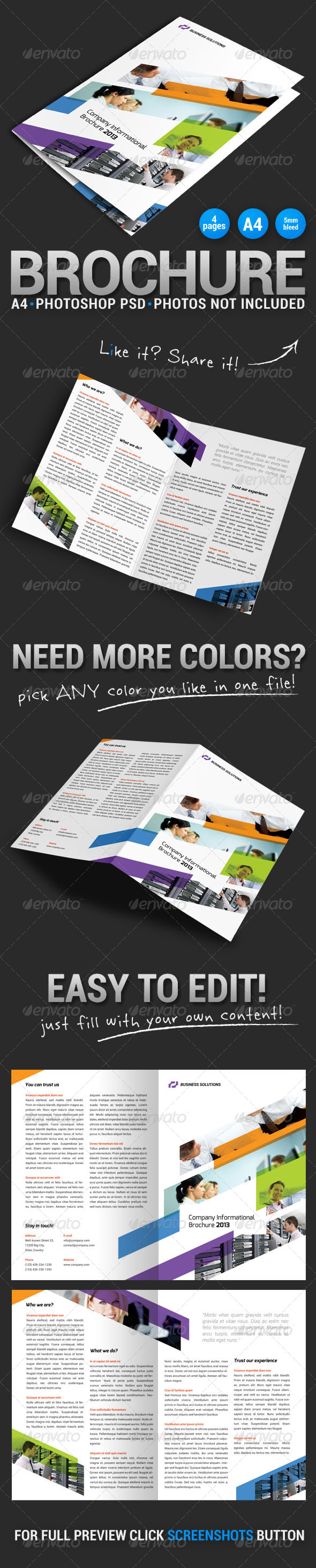 GraphicRiver Bi-fold Brochure 5 5341125 GraphicRiver Bi-fold Brochure 5 5341125