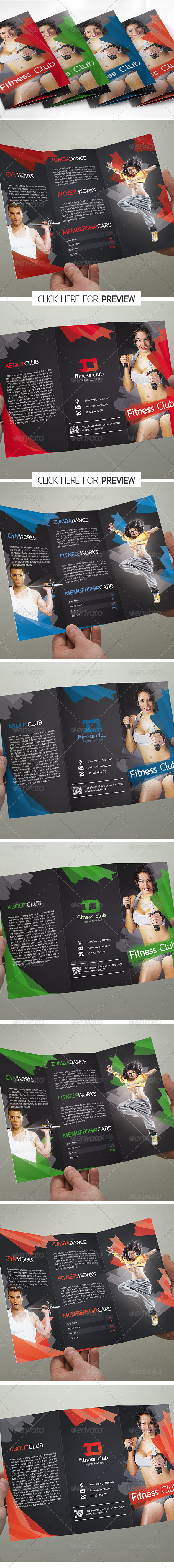 GraphicRiver Fitness Brochure 3-Fold 5342891 GraphicRiver Fitness Brochure 3-Fold 5342891