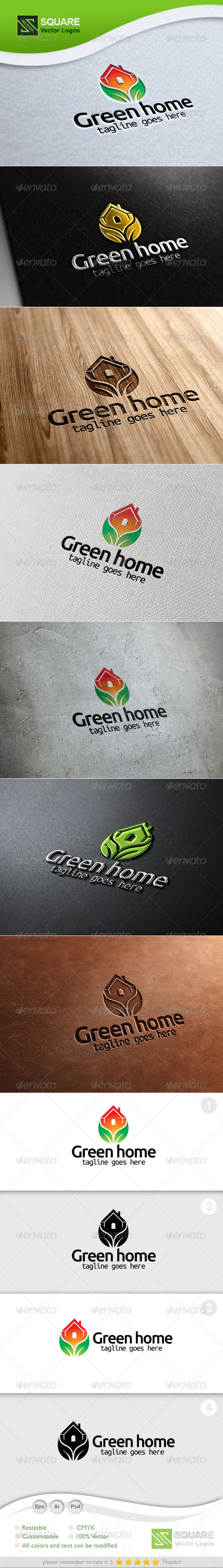 GraphicRiver Eco House Vector Logo Template 5345585 GraphicRiver Eco House Vector Logo Template 5345585